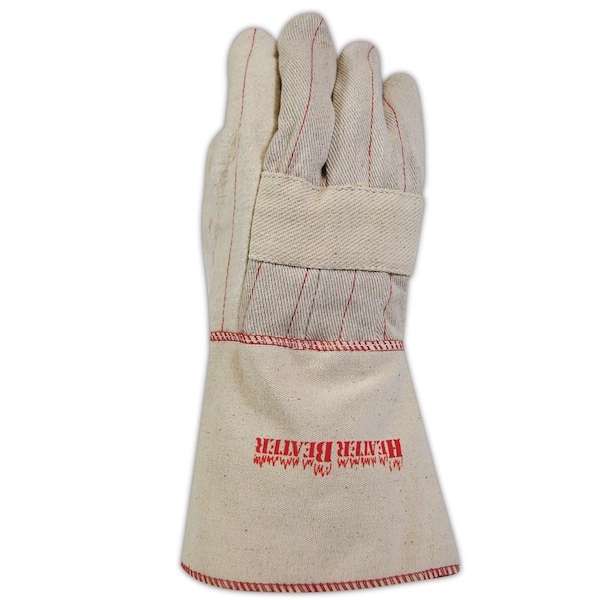 Magid Weld/Heat Gloves, Cotton, Gauntlet Cuff Men's (Fits Large), 12 PK 598KSGT - main
